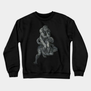 tutto avem veduto (solitary figure) Crewneck Sweatshirt